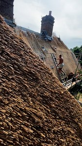 Some Friday thatching noises for the ears 🧘🏼‍♂️ #thethatchingguy #thatch #instagood #reels | Thethatchingguy