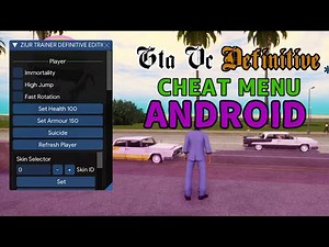GTA VICE CITY DEFINITIVE EDITON ANDROID CHEAT MENU