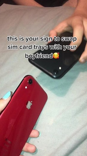 Swap Sim Card Trays with Your Boyfriend: Trending Couple Activity