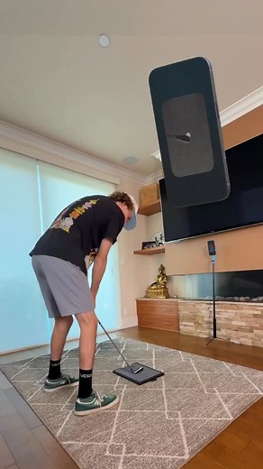 Golf Daddy instant practice mode gives instant data after every swing 💥 | Golf Daddy