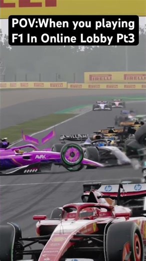 POV: When I decide Play F1 24 In Online Mode #formulaoneracing #formulaone #shorts #subscribe