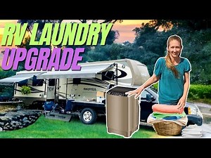 Washing Clothes in Our RV Just Got Easier! - RV Washing Machine Review and Demo - RvLife