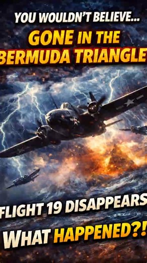 You Wouldn’t Believe This Bermuda Triangle Mystery… Flight 19 😳