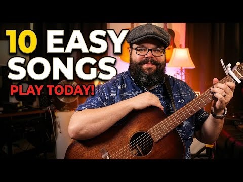 10 Easy Songs to Play on Guitar Right Now