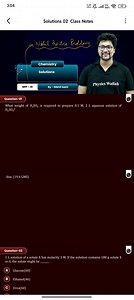 Question 1:What weight of H2SO4 is required to prepare 0.1 M, ... | Filo