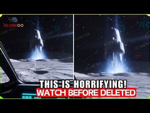 Something MASSIVE Object Has Just Been Spotted Coming Out a Crater On The Moon! space documentary