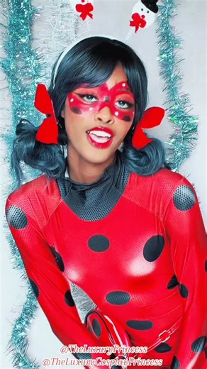 Yuna on Instagram: "We Dip 💃🏽 #ladybug #ladybugcosplay #miraculousladybug #christmascountdown #princessyuna #miraculouscosplay #animecosplay #holidaycosplay #christmascountdown #cosplaycreator #animecommunity #theluxuryprincess"