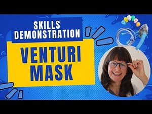 Venturi Mask Skill Demonstration #nursingstudents #nursingschool #nursing