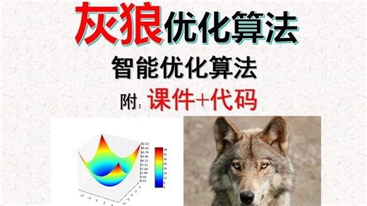 【智能优化算法】GWO灰狼优化算法讲解与Python实战-附：代码 课件