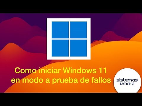 Como iniciar Windows 11 en modo a prueba de fallos.