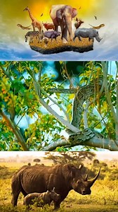 1.1M views · 6K reactions | Poor baby Impala attacked by Python and Hyena #impala #python #hyena #hyenas #pythons #wildanimals #wildlife #animals #animaux #animalworld #animalsoftiktok #tiktokanimals #animalplanet #prey #predator | Rafaela Camargo | Facebook