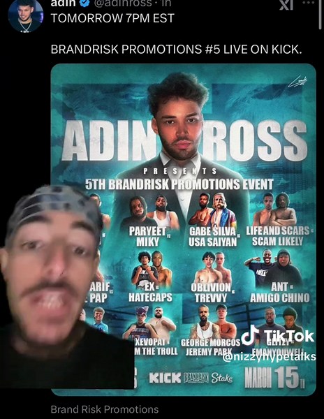 Adin Ross Brand Risk Event Details and Highlights