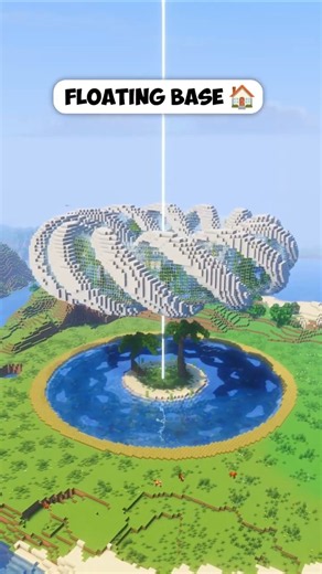 Minecraft Ultimate Floating House 🏡 #minecraft