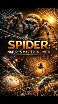 Spider Nature’s Master Engineer