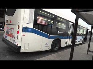 MTA Long Island Bus : Orion V CNG & Orion VII NG CNG Bus Action at Roosevelt Field