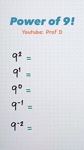 92K views · 609 reactions | Unlock the Power of 9: Elevate Your Math Game! | Prof D | Facebook