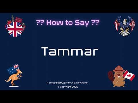 🐾 🌳 How to Pronounce Tammar? (CORRECTLY) | Pronunciation Planet