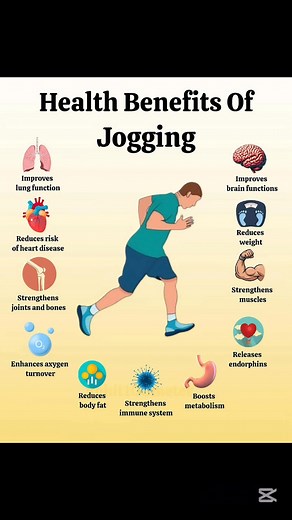 Health Benefits of Jogging #healthylifestyle #healthyhabits #healthyliving #lifestyle #healthtips | Nursing Exercise