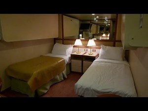 Princess Cruise Ship Inside Cabin Tour on Ruby Princess