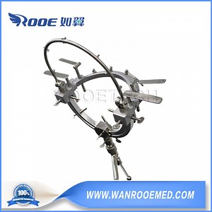 [Hot Item] Aota301 Four-Point Mayfield Head Frame Skull Clamp for Neurosurgery Surgical Holder Rack