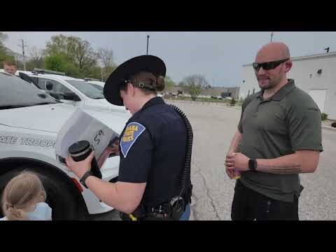 86th Indiana State Police Academy receives new patrol vehicles