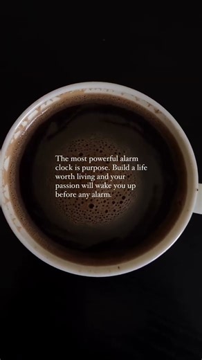 Wake Up with Purpose ☕ #positivemindset #quotes