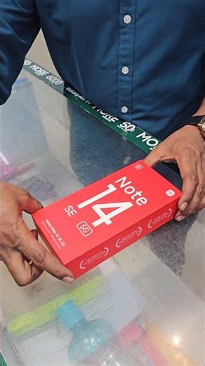 Redmi note 14 SE 5g unboxing #shorts #redminote14series #trendingshorts