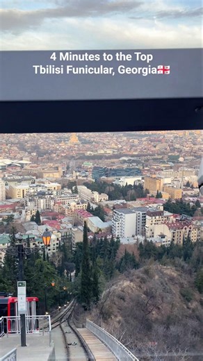 Georgia Travel Highlight 🇬🇪 | Tbilisi Funicular City Views
