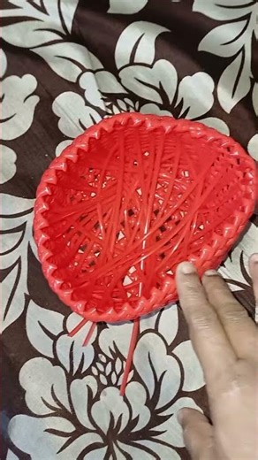 How to make apple 🍎 shape box step-3#Insert all wires #shortvideo #storage box 📦