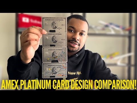 ALL Amex Platinum Card Designs Comparison!