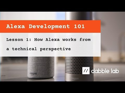 01 - How Alexa works from a technical perspective