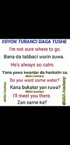 17K views · 438 reactions | Learn English and Hausa sentences 12 | M & A English and Hausa academy | Facebook