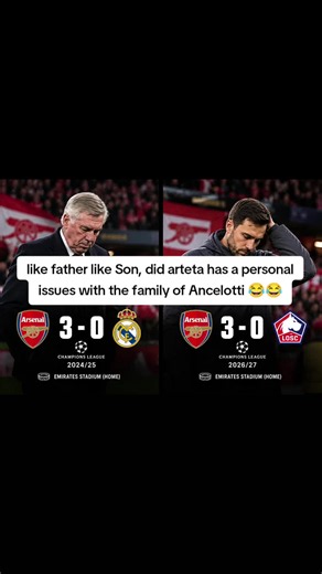 Arteta Beats Ancelotti & Son at Emirates: Personal Issue? 😂