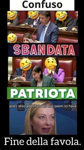 Meloni quando trovi persone che parlano di cose che nemmeno conoscono