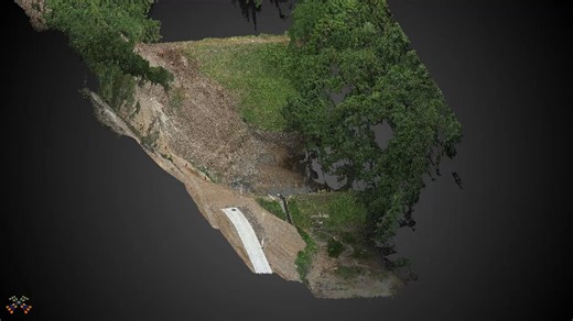 カナツ技建工業株式会社【人と街の”いつも”を支える】 on Instagram: "おはようございます😊『土木事業部』です 小谷奥池地区 ため池改修工事の着手前点群データに3次元モデルを合成 #TRENDPOINT で点の形状を【球】の5Cmで表示🧐 ドットよりなめらかに見える👍 最近、3次元データの類はポストしていなかったなぁ やっぱりわかりやすいよね🎶 #カナツ技建工業 #カナツ #建設業を盛り上げよう #新しい建設業をつくるんだ #企業公式が朝の挨拶を言い合う #創ります_感動_笑顔_人_未来 #松江市 #島根県 #建設業"