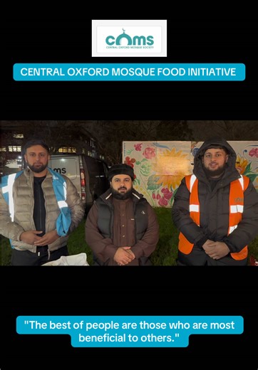 Central Oxford Mosque Food Initiative Outreach