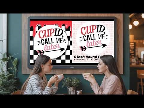 Cupid, Call Me Later Valentine's PNG file • High-Quality Design File #