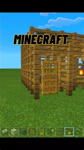 How To Make Minecraft House Build 🏠#memes #minecraft #gaming #shorts