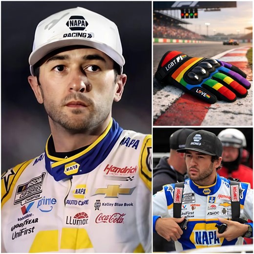 OFFICIAL ANNOUNCEMENT: Chase Elliott Declines to Wear LGBTQ  Rainbow Gloves for 2026 NASCAR Season – USA HOTNEWS °¹°