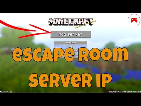 Minecraft Escape Room Server IP Address