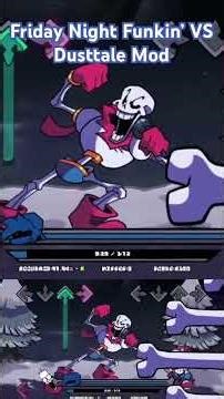 Friday Night Funkin’ VS Dusttale Mod | FNF VS Sans & Papyrus (FNF MODS)