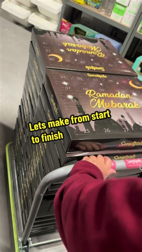 Let’s make Ramadan calendars from start to finish. If only it was this quick. Alhumdulilah for all of you that choose to trust us each year with all your events including Ramadan and Eid. May Allah bless you all with even more in life. #ramadhan #2026 #eid #calendar #blessedramadan