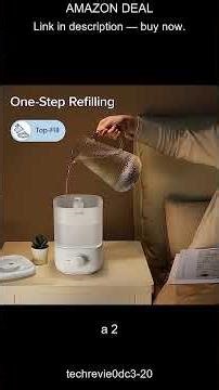 LEVOIT Quiet Cool Mist Humidifier 25L Tank for Large Rooms Easy to Fill and Clean with Auto