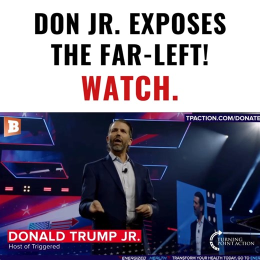Don Jr. EXPOSES The Far-Left! - Watch. | Donald Trump Jr.