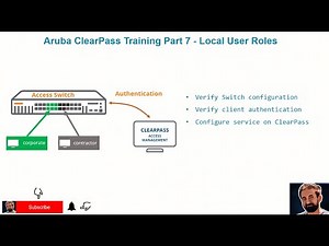 Aruba ClearPass Training Part 8 - Local User Roles