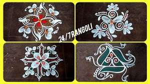 1.4K views | Chinna Muggulu Design  24/7 Rangoli  Beginners Rangoli...