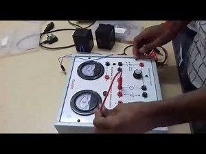 VTU physics photodiode experiment