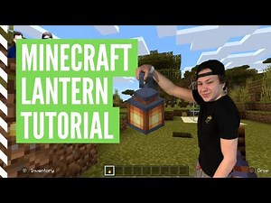 How To Make A LANTERN In Minecraft (Plus, A FUN Fact)