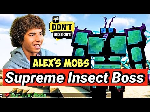 Incredible Mosquito Transformation Minecraft - Full Showcase