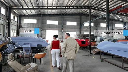 39K views · 497 reactions | Ismail is showing our clients and followers the latest factory updates today. — 2 new orders are getting ready for delivery, with many color options available!  #Huariwin #HDPEboats #BoatFactory #BoatDelivery #MadeInChina #BoatingLife | Huariwin Rotomolded Boat | Facebook